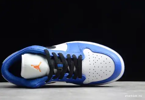 HYPER JORDAN 553558-401 AIR 1 LOW PEEL ROYAL 553558-401 ORANGE 0519
